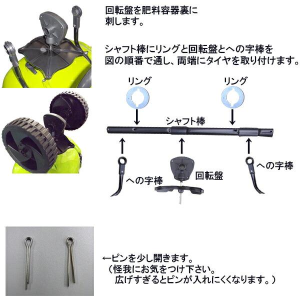 手押し式肥料散布機 容量27L (小) シンセイ 代引不可 | SHINSEI | 05