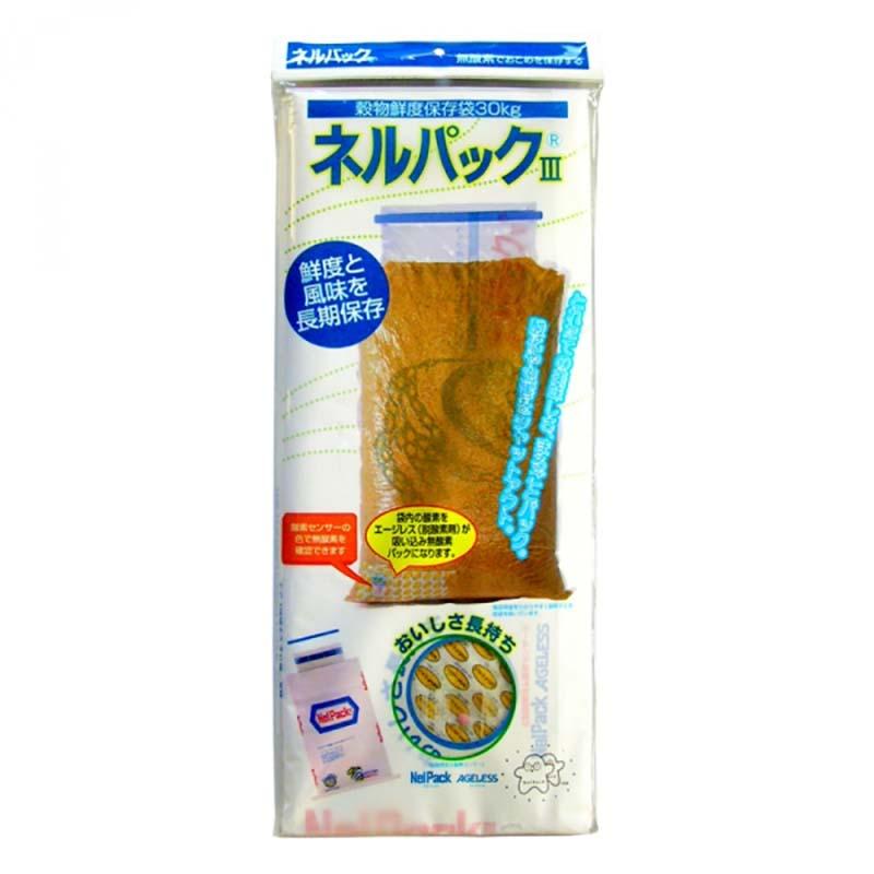 ネルパック 3 スリー 30kg お米 米 コメ 保存 保管 長持ち 鮮度 酸化 常温 保管方法 防虫 保存方法 穀物用 乾燥 臭い におい おすすめ 一色本店 ハオ DZ | 