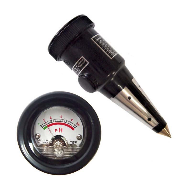 土壌酸度計 土壌用phメーター DM-3 ケース付 竹村電機製作所 カ施 代引不可 | 