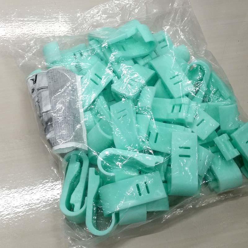 プルッパNX 直径25mm用 蛍光グリーン ビニールハウス用紐止め 50個 小G DZ |  | 01