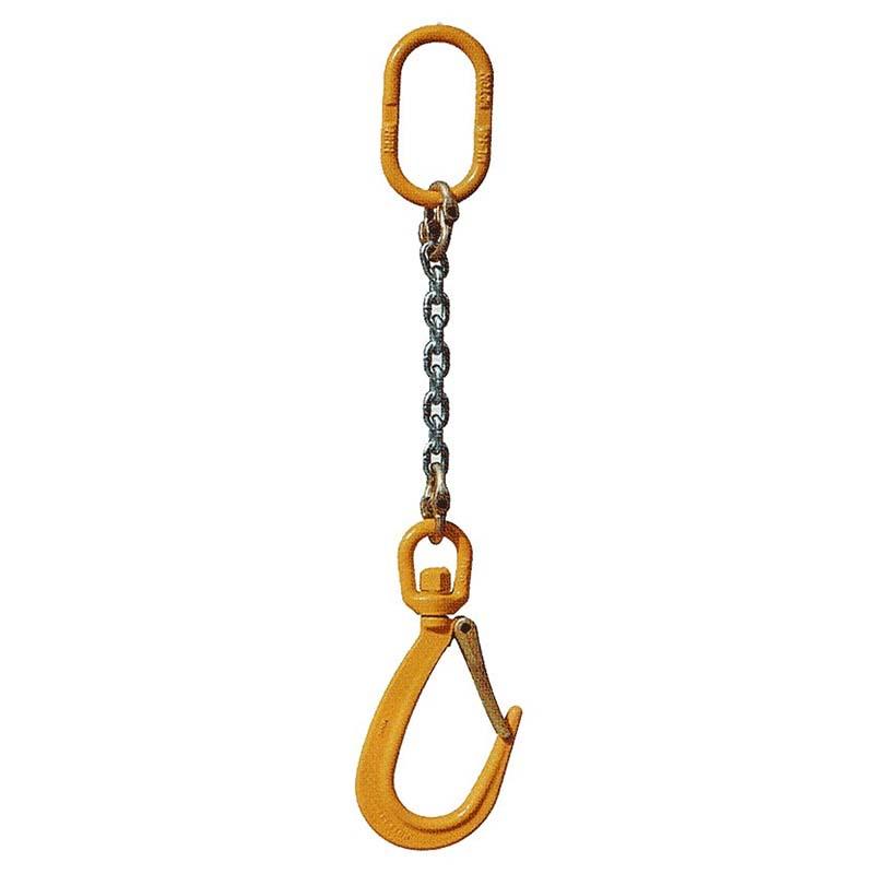 スイベル 機能付き チェーンフック CYF1.5 使用荷重 1.5トン 有効長663mm フック スリーエッチ HHH 代引不可 | 