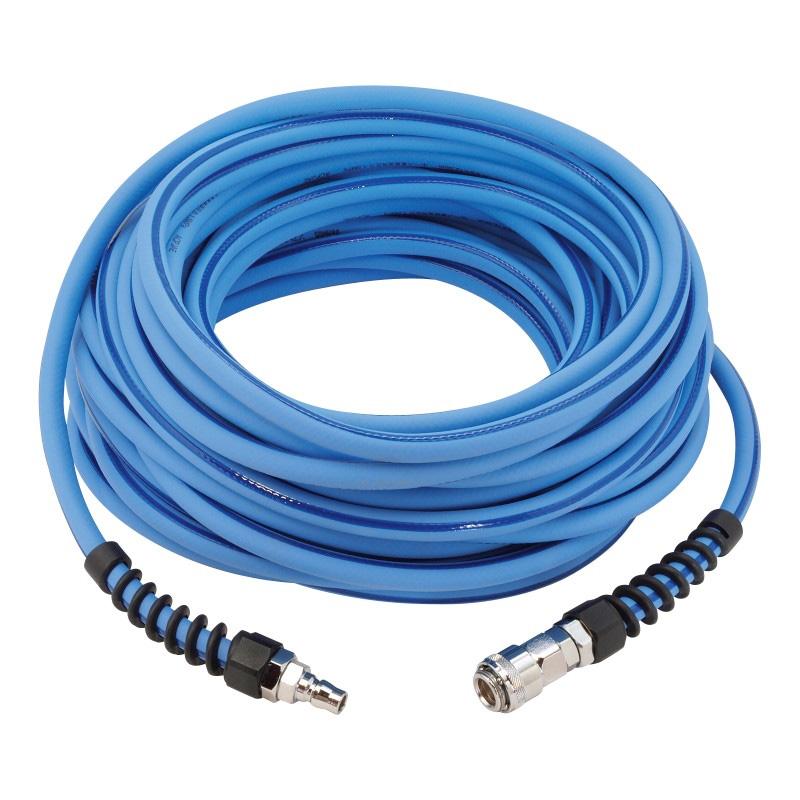 エアーコンプレッサー 用 ソフト エアーホース カプラ 付 内径 8.5mm 外径 12.5mm×20m SPH-8520PA パオック H | 