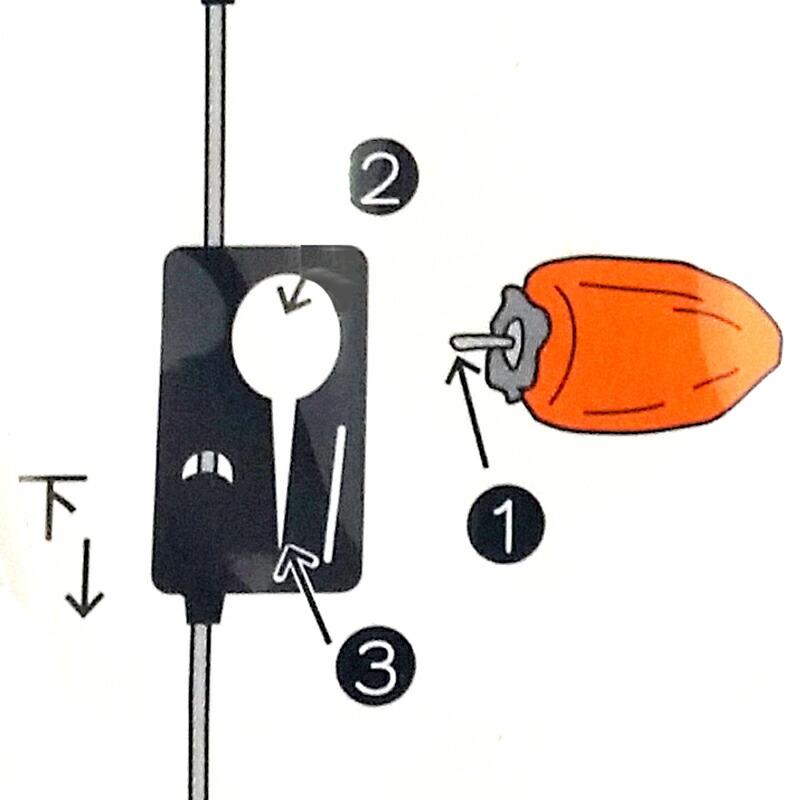 100個 柿つるしたんざく 干し柿 作りに 小林製袋産業 中G HZ : 農業