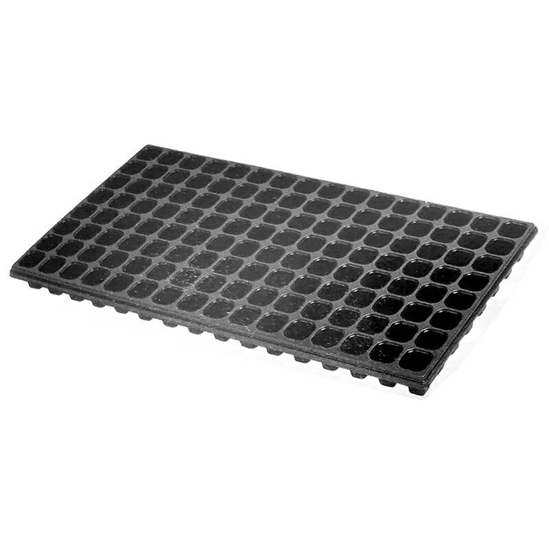 500枚 ユープラグトレイ 72穴 黒 35角×高43mm 6×12列 302×600mm タS 代引不可 | 