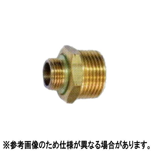 ジョイント 真鍮製 ニップル G3/8 男×G1/2 男 2609900 永田製作所 ナガタ 防J 代引不可 | 