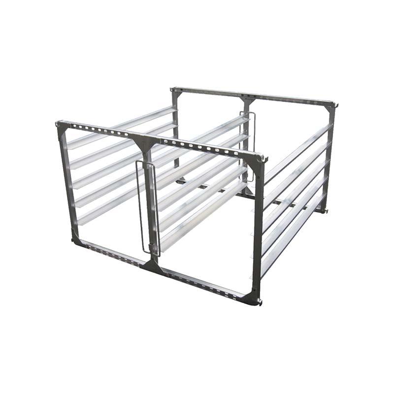 水平式 アルミ 苗コンテナ 40枚積 SH-40N 軽トラック用 育苗棚 組立式