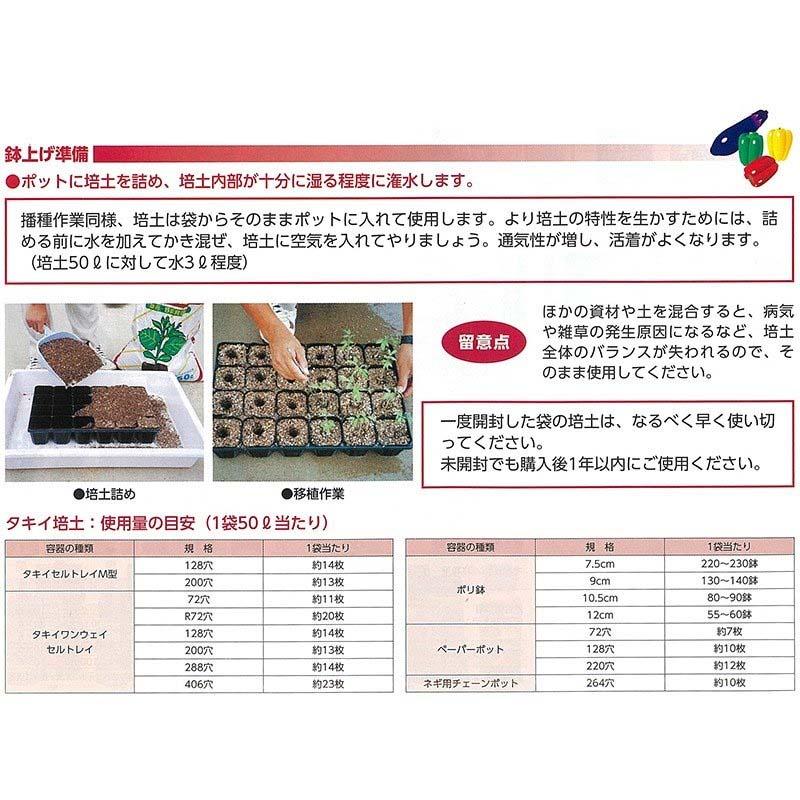 50L×1袋 タキイ いちご育苗培土 イチゴ専用 無肥料型 ランナー受け 用土 培土 イチゴ 苺 育苗 プランター栽培 タキイ種苗 個人宅配送不可 北海道不可 代引不可 |  | 02