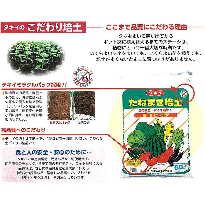 50L×4袋 タキイ いちご育苗培土 イチゴ専用 無肥料型 ランナー受け 用土 培土 イチゴ 苺 育苗 プランター栽培 タキイ種苗 個人宅配送不可 北海道不可 代引不可 |  | 03