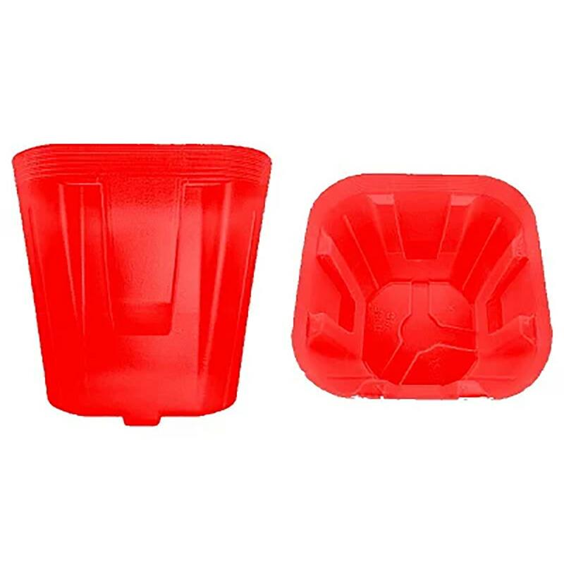 24結 160枚 ラベル挿し連結ポット AC-90-24L 育苗 9cm 赤 国産 アンドウケミカル サT 個人宅配送不可 代引不可 | 