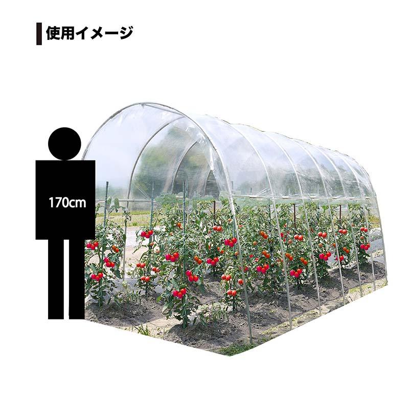 雨よけハウス AM2253 2畝用 間口2.2m 奥行5.3m 高さ2.19m 南栄工業 D |  | 03