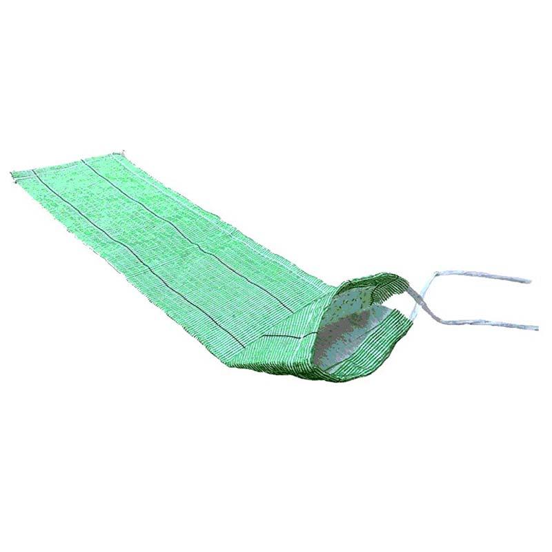 100枚 枕型グリーンチャック2号 植生土のう 緑化資材 新日本緑化 共B 本州限定価格 代引不可 | 