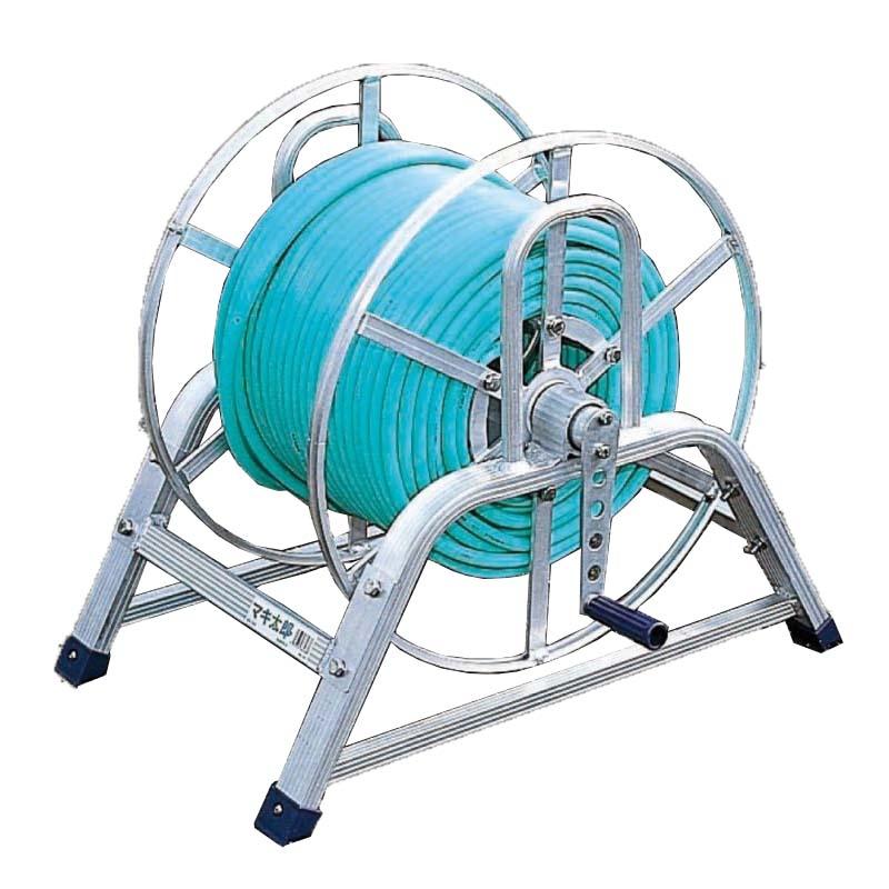 ハラックス マキ太郎 DR-50 アルミ製 ホース巻取器 φ8.5 動噴ホース用 ハラックス HARAX マキ太郎 DR-50 アルミ製 ホース巻取器 φ8.5動