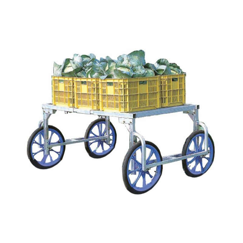 ハラックス 楽太郎 アルミ 製 収穫台車 RA-100N ノーパンク 防J 個人宅配送不可 代引不可 | HARAX