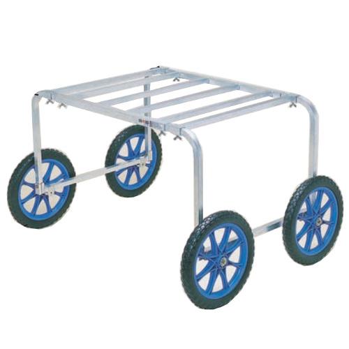 ハラックス 楽太郎 アルミ製 収穫 植え付用台車 RA-80 (テーブル無) 防J 個人宅配送不可 代引不可 | HARAX