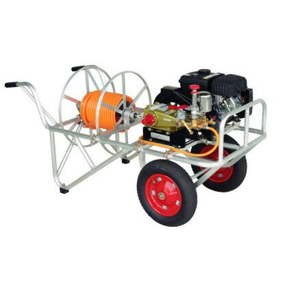ハラックス 巻取器付動噴運搬台車 RK-1106 動噴カート 動噴・ホース別売 防J 個人宅配送不可 代引不可 | HARAX