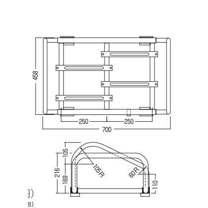 ハラックス アルミ製 動噴セット台 アルセット DS-70R 防J 個人宅配送不可 代引不可 | HARAX | 02
