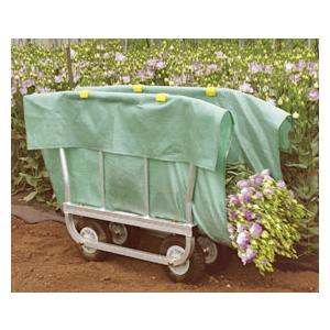 ハラックス アルミ製 側枠開閉式 花 収穫台車 はなこ AH-310 ノーパンク 防J 個人宅配送不可 代引不可 | HARAX | 02