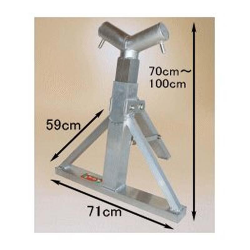 ハラックス 植木運搬用 アルミ架台 (トラック用) 馬之助 植木1本用強力タイプ HM-80S 防J 個人宅配送不可 代引不可 | HARAX | 01