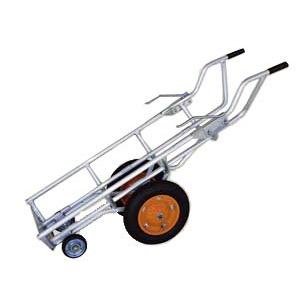 ハラックス LPガスボンベ 運搬台車 タフボーイ LPG-504F 4輪 アオリ用フック付 防J 個人宅配送不可 代引不可 | HARAX