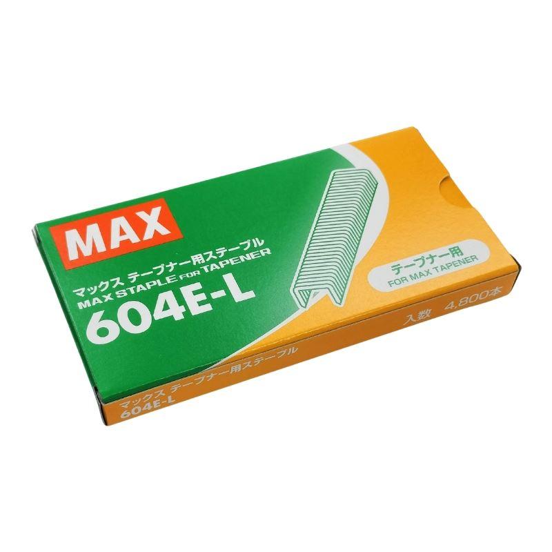 200箱 604E-L マックステープナー 用 ステープル 結束力の強いE-Lタイプ 1箱28連(4800本) 604EL カ施 代引不可 |  | 01