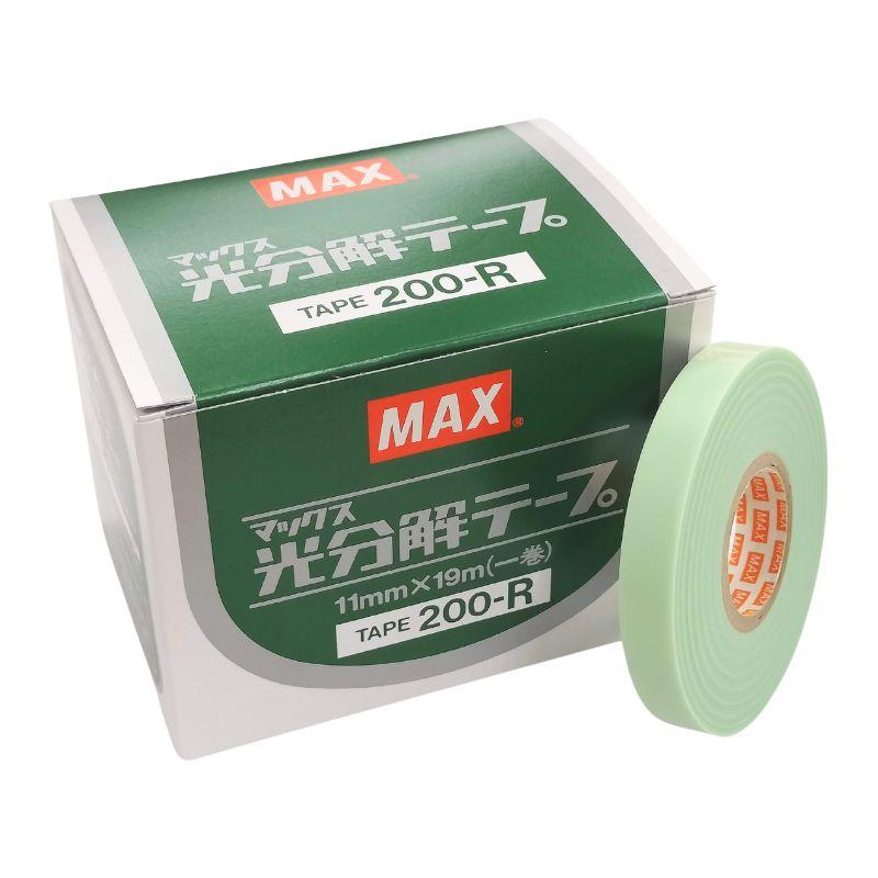 30箱×10巻入 200-R 光分解 テープ マックステープナー 用の 替え テープ MAX マックス 200R カ施 代引不可 | 