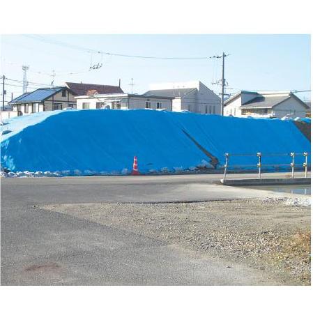 ブルーシート (OSシート) #2500 3.6×5.4 m 萩原工業製 国産日本製 ツ化 D | 