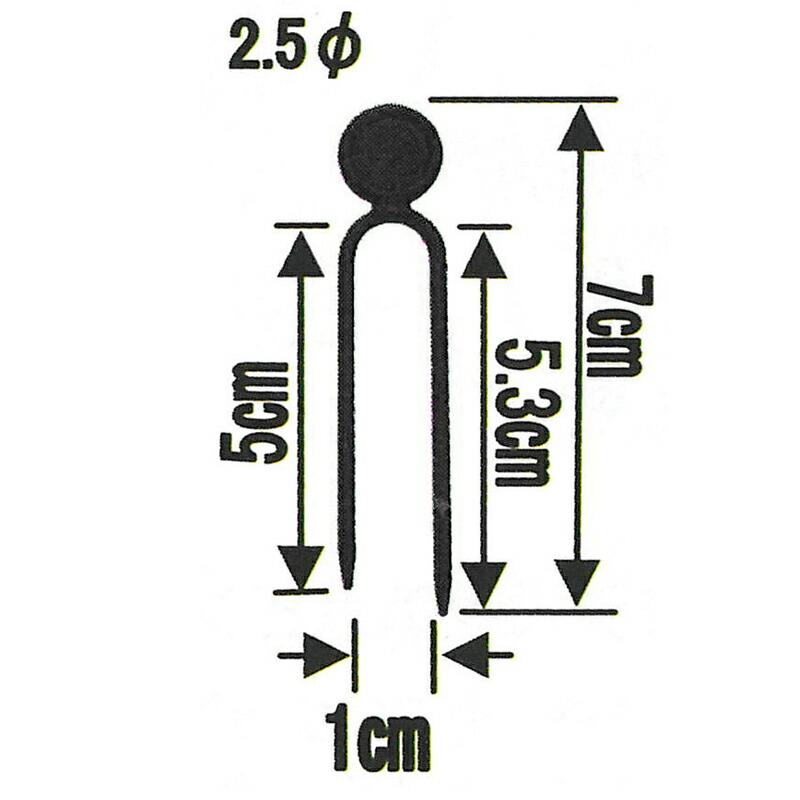 赤 ミニプラ君 2000本 深さ5cm イチゴ いちご ランナー押さえピン 槍木産業 うつぎ産業 カ施 代引不可 |  | 01