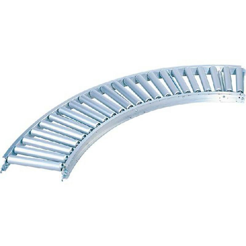 ローラコンベヤ カーブ型 90度 巾 245mm MAR-24079 ピッチ73mm ローラーコンベア アルインコ 北海道不可 代引不可 | 