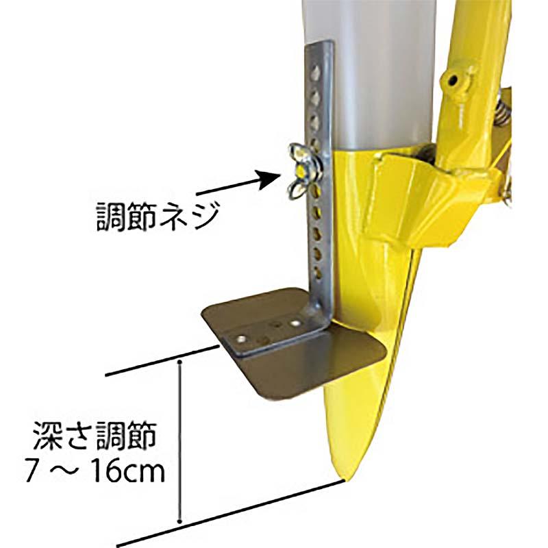 苗 の 移植機 なかよしくん ハンドプランター HPS3 手動 黒大豆 レタス タマネギ ブロッコリー 枝豆 茶豆 作物 植え付け 追肥機 HPS-3 みのる産業 シB DZ | みのる産業 | 03