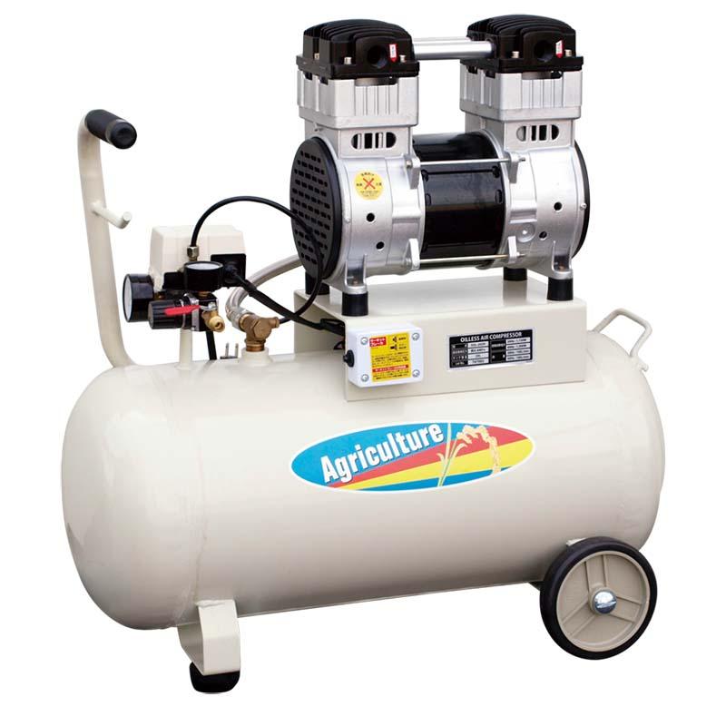 静音 オイルレスエアコンプレッサ AG-2039SOL タンク容量39L パオック 代引不可 | 