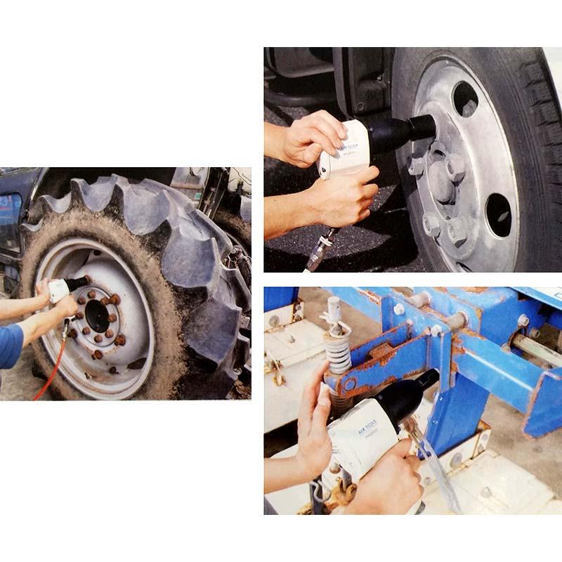 エアインパクトレンチセット AG-AIM-530PA 小型 軽量 充実のフルセット パオック H |  | 01