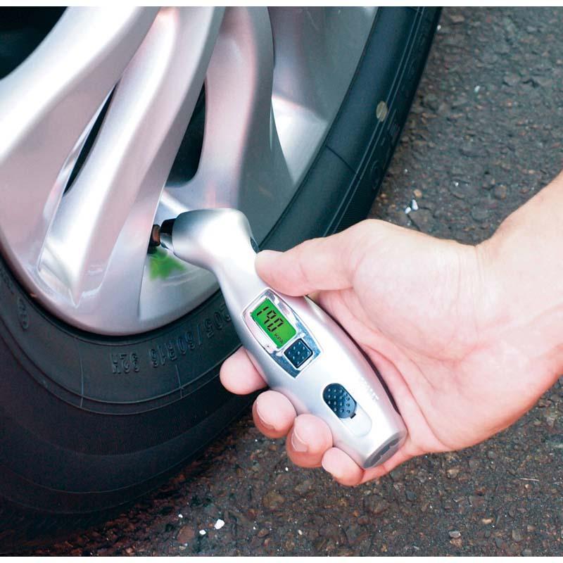 デジタルエアプレッシャーゲージ AG-CEL タイヤの 空気圧測定 パオック H |  | 01