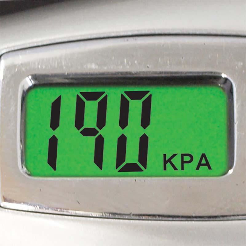 デジタルエアプレッシャーゲージ AG-CEL タイヤの 空気圧測定 パオック H |  | 02