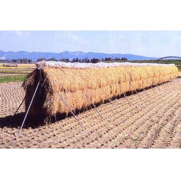 稲干台 はざ 4段掛け 鉄製 稲架 はさ はせ はぜ はで 掛け 稲 掛干し
