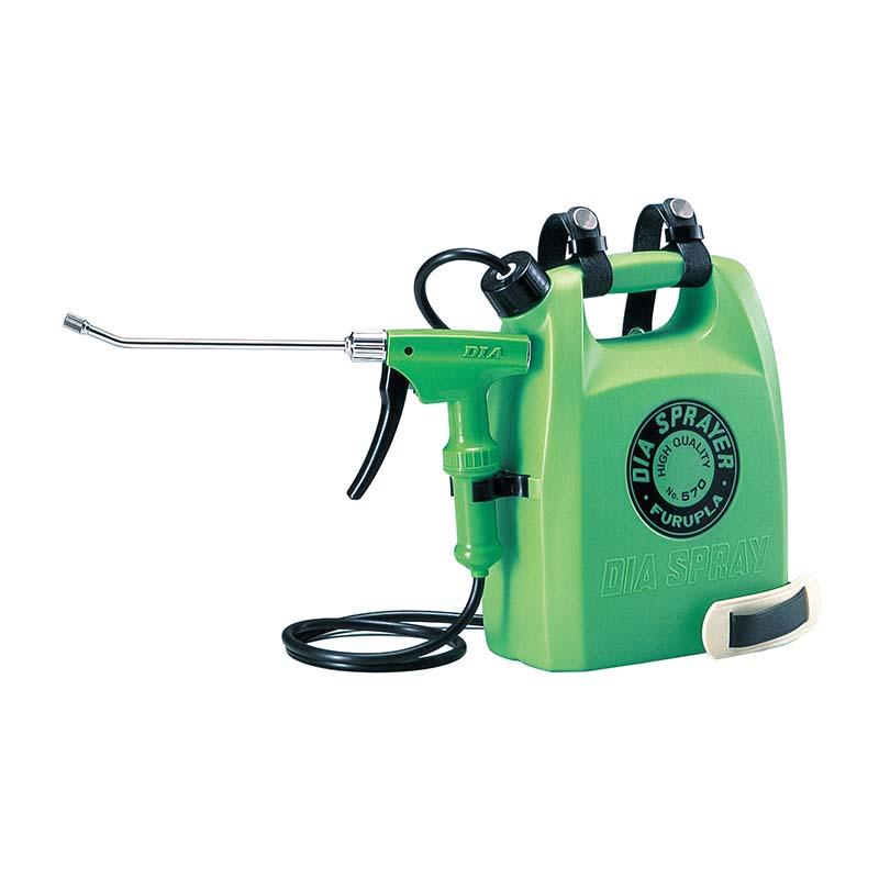 6個 フルプラ ダイヤスプレー ピストルタイプ ロングショルダー No.570 2700ml 金TD | 