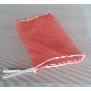 25枚 玉ねぎネット 10kg用 赤 35×60cm 紐付 タイレン 大豊化学 DZ | 