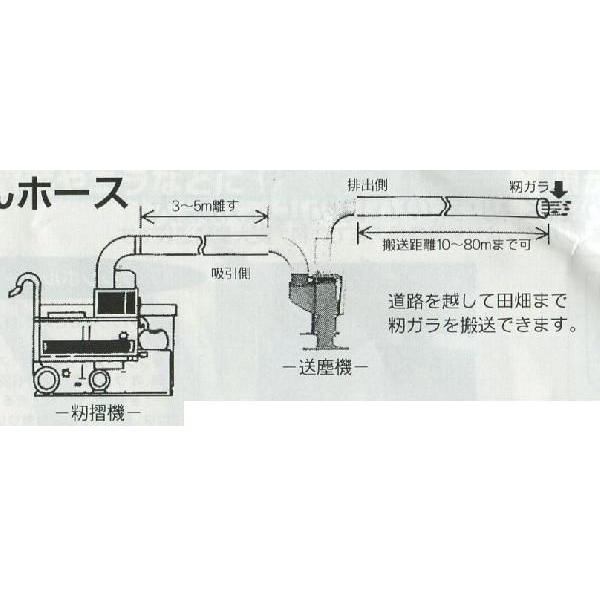排塵ホース はいじんホース 折径320mm 口径200mm 厚み0.2mm 100m ダクト シB DZ |  | 01