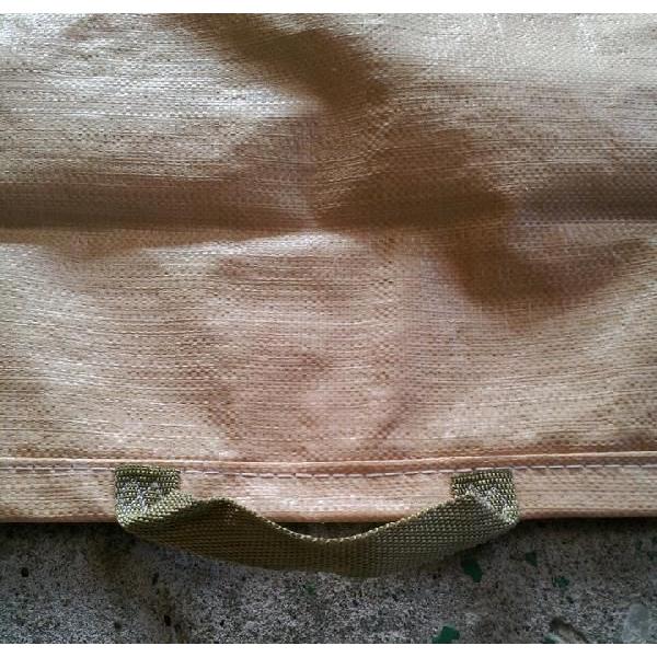 もみがら袋 籾殻袋 樹脂製 (コンテナバッグと同じ素材) 薄茶色 1000×1350mm コ商 中G H |  | 01