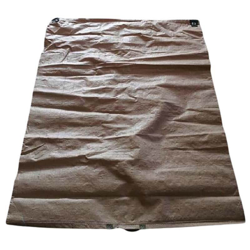 50枚 もみがら袋 籾殻袋 樹脂製 (コンテナバッグと同じ素材) 薄茶色 1000×1350mm コ商 中G H | 