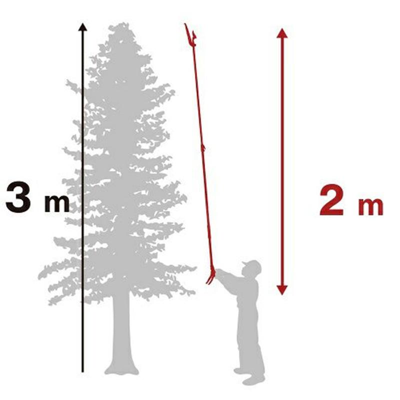 5丁 高枝切りバサミ アルス ズームチョキチルトR剪定タイプショート2.0 180ZTR-2.0-3D 福KD |  | 03