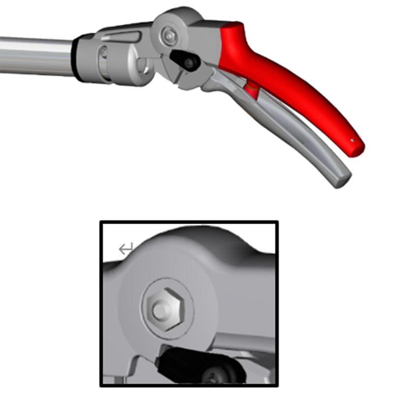 5丁 高枝切りバサミ アルス ズームチョキチルトR剪定タイプロング3.0 180ZTR-3.0-5D 福KD |  | 07
