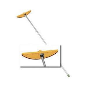 4.66m 24032 プラスチック ビニールハウスキーパー アルミパイプ 伸縮ロック式 雪落とし 雪下ろし 浅野木工所H | 