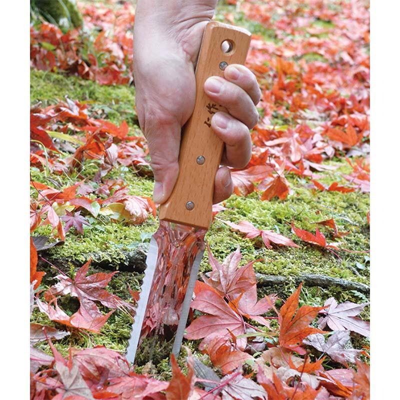 仁作 レジャーナイフ (園芸用ナイフ) フルタング No.6550 刃部全長170+170mm フYD |  | 01