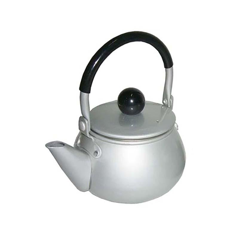 ドリーム急須 ツル付 0.6L シルバー 前川金属 アルミ製 お茶 やかん ケトル 金TD | 