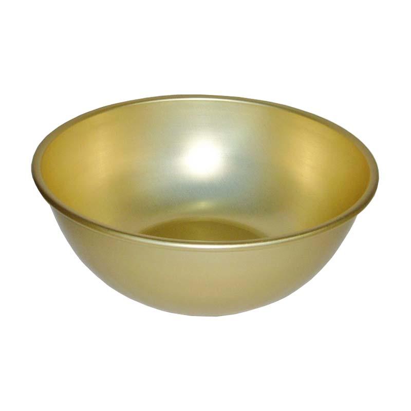 ボール 26cm 前川金属工業所 ボウル アルミ アルマイト 金TD | 