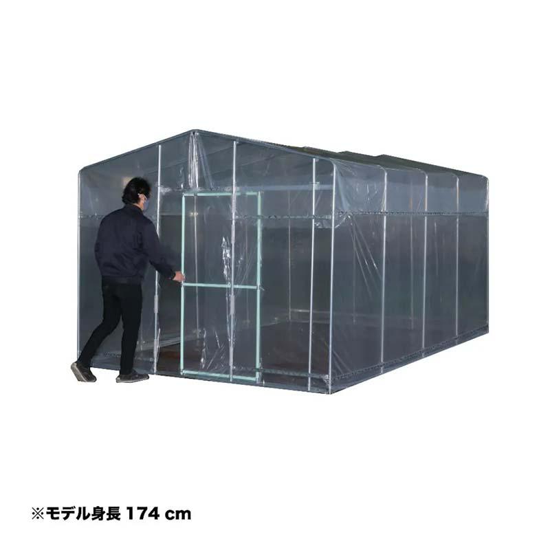 3.2坪 用 ビニールハウス 移動式菜園ハウス BH-33 3.2坪用 南栄工業 D |  | 04