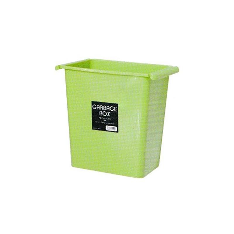 個人宅配送不可 32個 角型ダストボックス 薄緑 プラスチック製 ゴミ箱 安全興業 代引不可 | 安全興業