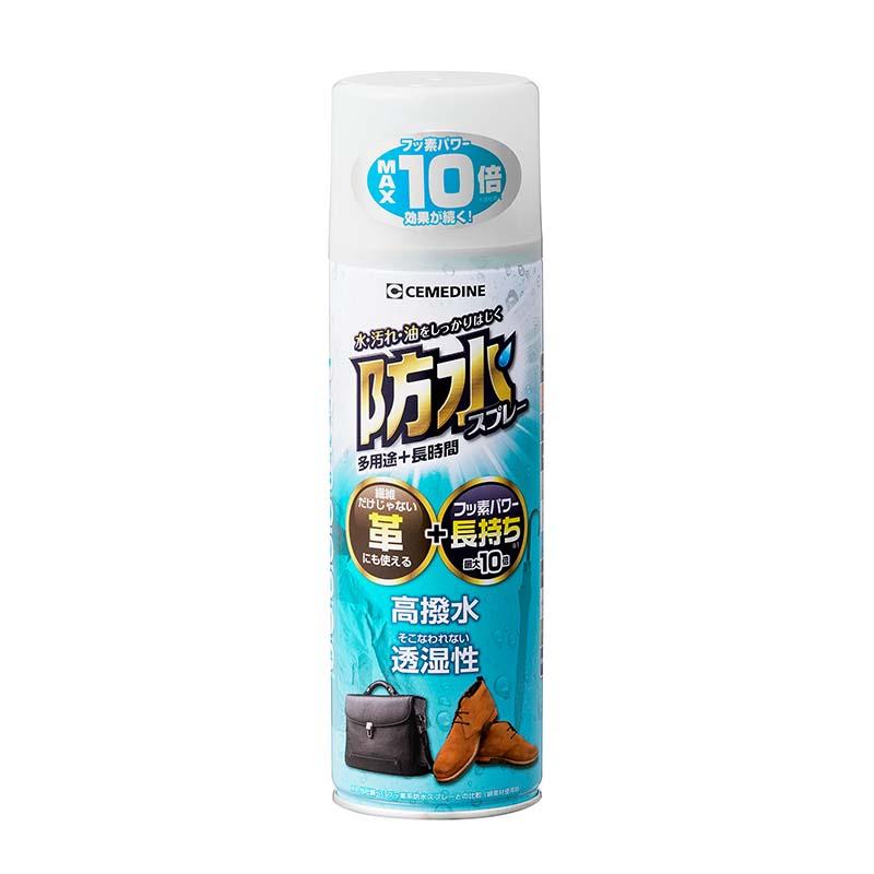 セメダイン 防水スプレー多用途＋長時間 HC-010 420ml 高撥水 防汚 防水 CEMEDINE 福KD | 