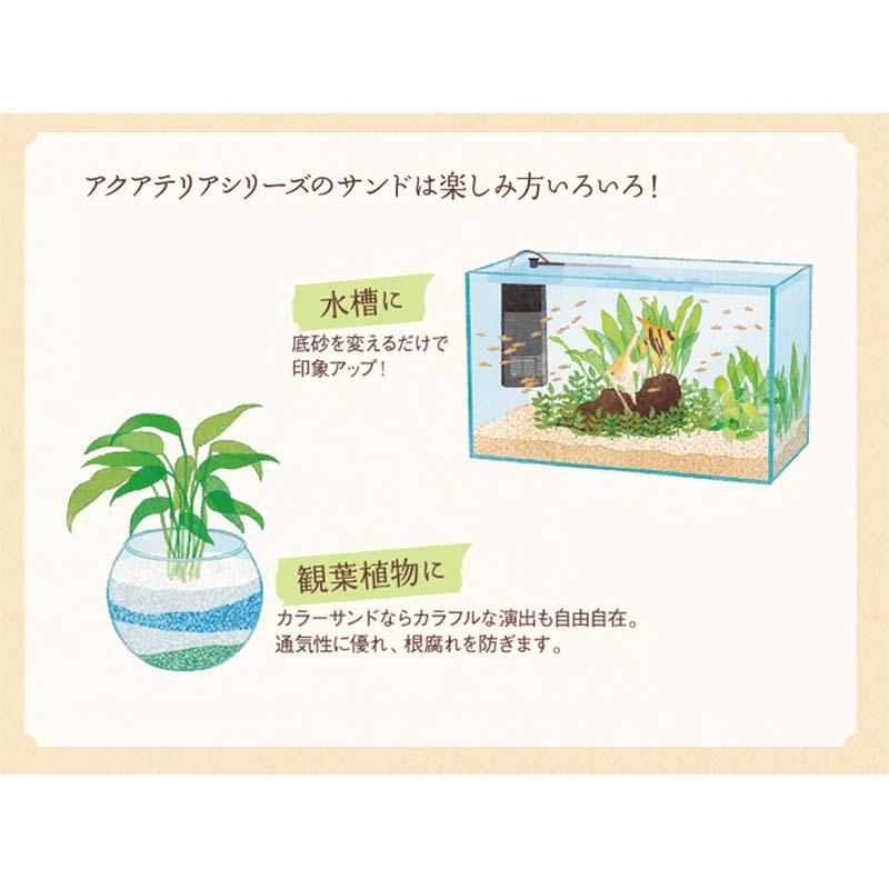 24個 アクアテリア カラーサンド ターコイズグリーン 200g アクアリウム 水槽 底砂 底床 ハイドロカルチャー 水作 カ園 個人宅配送不可 代引不可 |  | 01