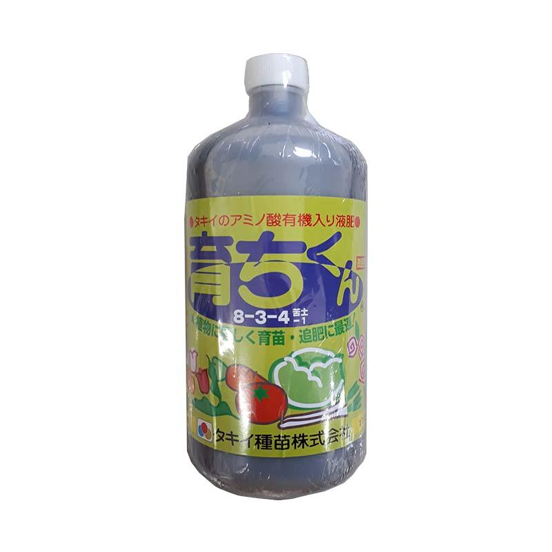 育ちくん 1L 微量要素入り アミノ酸 有機入液肥 育苗 追肥 活力液肥 液体肥料 タキイ種苗 米S 代引不可 | 